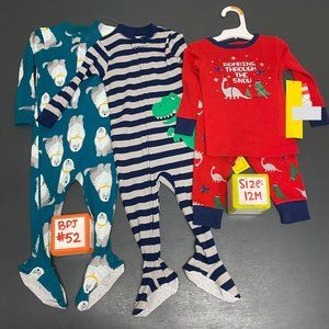 CARTERS Toddler BOY PJs - 3Pairs (BPJ52)